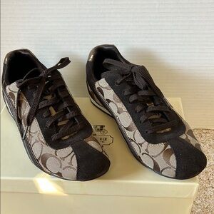 Coach Brown Signature Sneakers